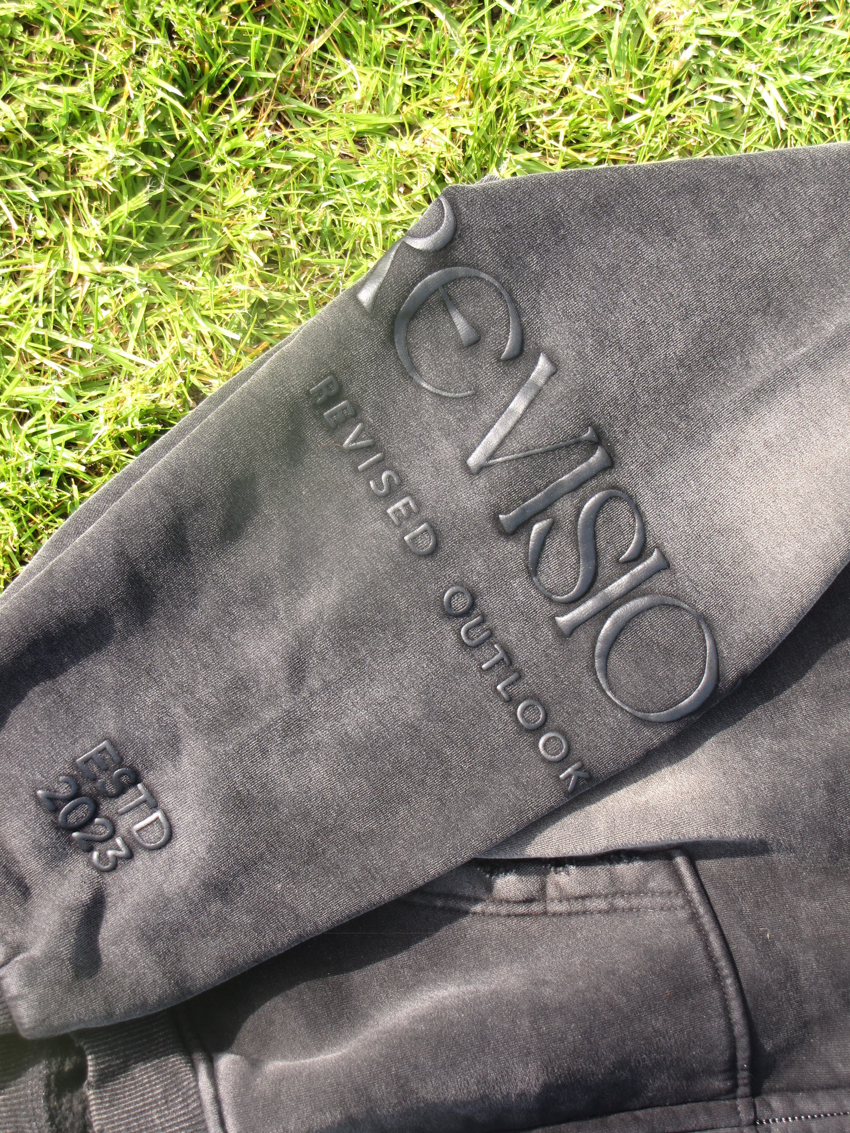 Detail of arm print on hoodie